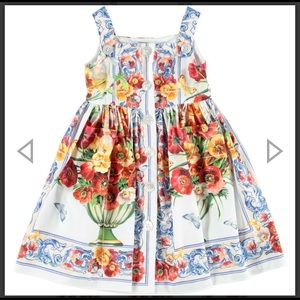 Dolce & Gabbana "VASO FIORI MAIOLICHE" DRESS